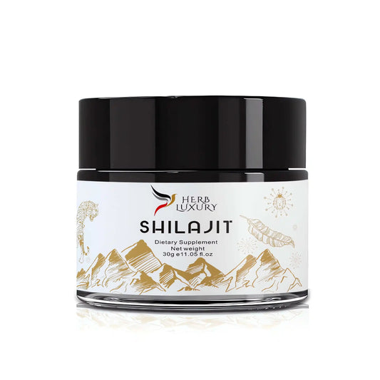 HerbLuxury Pure Himalayan Shilajit Resin – Natural Energy, Vitality & Immune Support (30g)